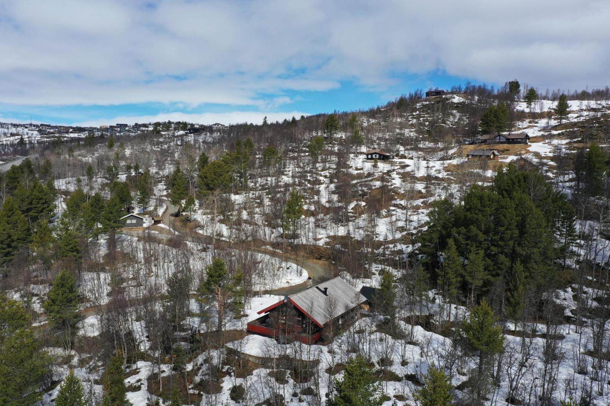 Koselig Hytte Med Usjenert Og Solrik Beliggenhet Гейло Экстерьер фото